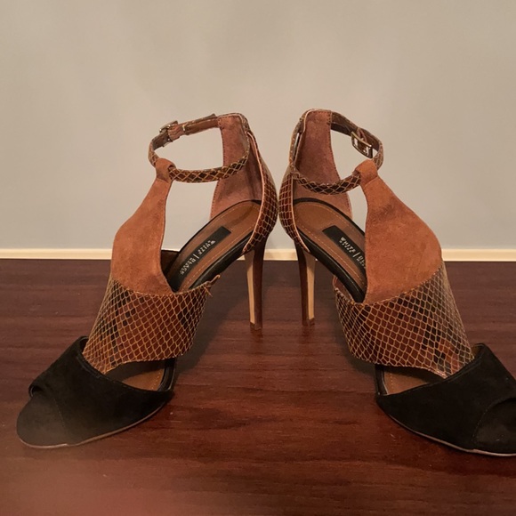 Brown and black weave heel size 7 - Picture 2 of 3